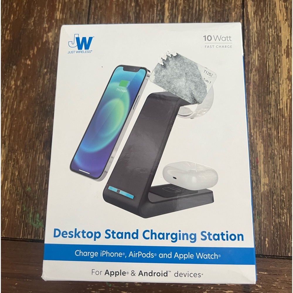 JW (Just Wireless) Desktop Stand and Charging Station